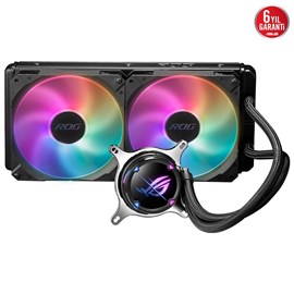 ASUS ROG STRIX LC II 280 ARGB AURA SYNC DUAL ROG 140MM Adreslenebilir fan sıvı soğutucu