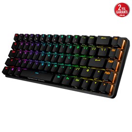 ASUS ROG Falchion MX Cherry RGB Red Switch Türkçe RGB Mekanik Kablosuz Mini Gaming Klavye