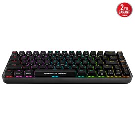 ASUS ROG Falchion MX Cherry RGB Red Switch Türkçe RGB Mekanik Kablosuz Mini Gaming Klavye