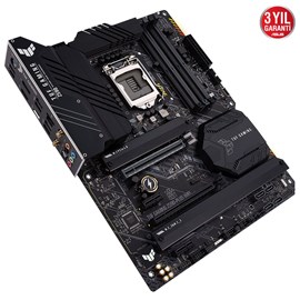 Asus TUF Gaming Z590-PLUS WIFI Intel Z590 Soket 1200 DDR4 5133(OC)MHz ATX Gaming Anakart