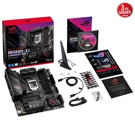 Asus ROG Strix B560-G Gaming WIFI Intel B560 Soket 1200 DDR4 5000(OC)MHz mATX Anakart