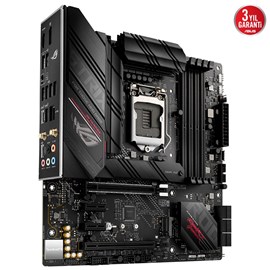 Asus ROG Strix B560-G Gaming WIFI Intel B560 Soket 1200 DDR4 5000(OC)MHz mATX Anakart