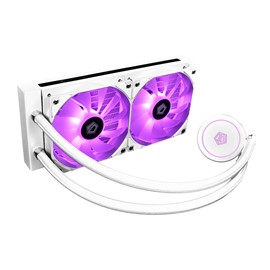 ID-Cooling AuraFlow X 240 Snow 4Pin PWM RGB 240mm Sıvı Soğutucu İntel - Amd uymlu