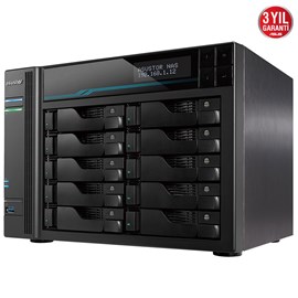 Asustor Lockerstor 10 AS6510T Intel Atom C3538 10 Bay NAS Depolama Birimi