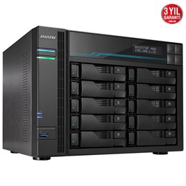 Asustor Lockerstor 10 AS6510T Intel Atom C3538 10 Bay NAS Depolama Birimi