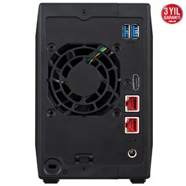 Asustor Nimbustor 2 AS5202T Intel Atom J4005 2 Bay NAS Depolama Birimi