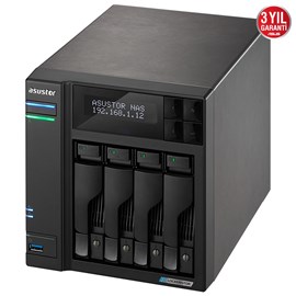 Asustor Lockerstor 4 AS6604T Intel Atom J4125 4 Bay NAS Depolama Birimi