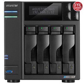 Asustor Lockerstor 4 AS6604T Intel Atom J4125 4 Bay NAS Depolama Birimi