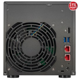 Asustor Lockerstor 4 AS6604T Intel Atom J4125 4 Bay NAS Depolama Birimi