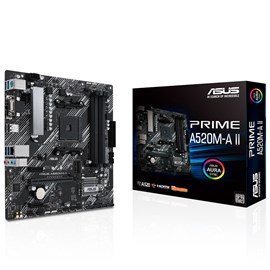 Asus Prime A520M-A II AMD A520 4800 MHz (OC) DDR4 Soket AM4 mATX Anakart