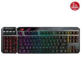 Asus ROG Claymore II Aura Sync RGB ROG RX Red Kablolu/Kablosuz Switch Mekanik Q Türkçe Oyuncu Klavye