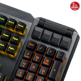 Asus ROG Claymore II Aura Sync RGB ROG RX Red Kablolu/Kablosuz Switch Mekanik Q Türkçe Oyuncu Klavye