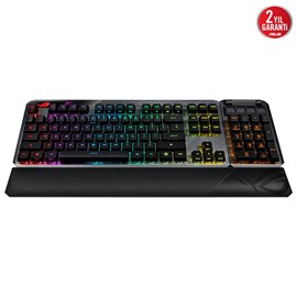 Asus ROG Claymore II Aura Sync RGB ROG RX Red Kablolu/Kablosuz Switch Mekanik Q Türkçe Oyuncu Klavye