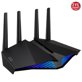 Asus DSL-AX82U Wifi6 DualBand Gaming Ai Mesh AiProtection Torrent Bulut-PS5 Uyumlu Dlna 4G Vpn ADSL