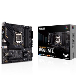  Asus TUF Gaming B560M-E Intel B560 Soket 1200 DDR4 5000(OC)MHz mATX Gaming Anakart 