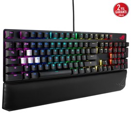 ASUS ROG STRIX Scope Deluxe ROG NX Red Türkçe RGB Mekanik Gaming Klavye