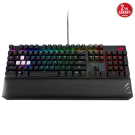 ASUS ROG STRIX Scope Deluxe ROG NX Red Türkçe RGB Mekanik Gaming Klavye