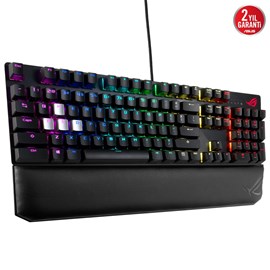 ASUS ROG STRIX Scope Deluxe ROG NX Red Türkçe RGB Mekanik Gaming Klavye