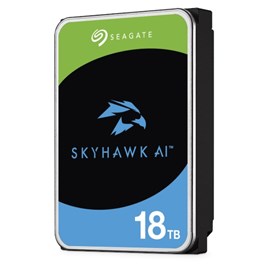 Seagate ST18000VE002 18TB Skyhawk AI 256MB 7200rpm 3.5 SATA 3.0 Güvenlik Harddisk