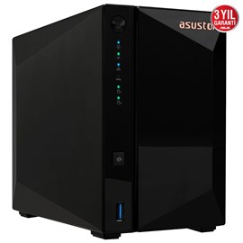 Asustor Drivestor 2 Pro AS3302T 2 Disk Yuvalı NAS Sürücü