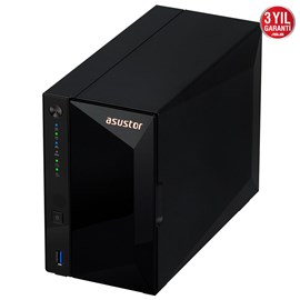 Asustor Drivestor 2 Pro AS3302T 2 Disk Yuvalı NAS Sürücü