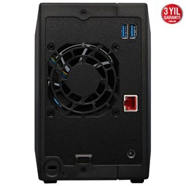 Asustor Drivestor 2 Pro AS3302T 2 Disk Yuvalı NAS Sürücü