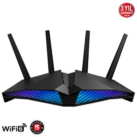 ASUS RT-AX82U WIFI6 DualBand Gaming Ai Mesh AiProtection Torrent Bulut DLNA 4G VPN Router Access Point