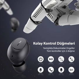 Mpow Mdots Ipx6 Tek/çift Kullanım Bluetooth Kulaklık 20 Saat Müzik