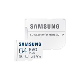 Samsung MB-MC64KA/TR Evo Plus 64 GB Micro SD Hafıza Kartı