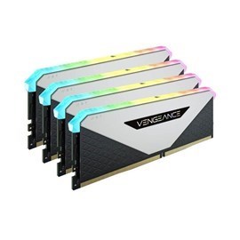 Corsair Vengeance RGB RT CMN32GX4M4Z3200C16W 32 GB (4 x 8 GB) DDR4 3200 MHz C16 Beyaz Bellek