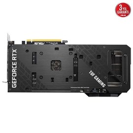 Asus TUF Gaming GeForce RTX 3060 Ti V2 OC TUF-RTX3060TI-O8G-V2-GAMING 8GB GDDR6 256Bit DX12 Gaming Ekran Kartı