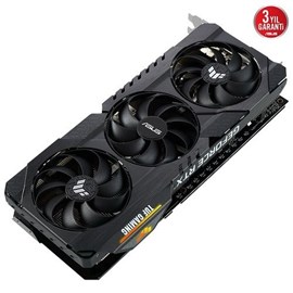 Asus TUF Gaming GeForce RTX 3060 Ti V2 OC TUF-RTX3060TI-O8G-V2-GAMING 8GB GDDR6 256Bit DX12 Gaming Ekran Kartı