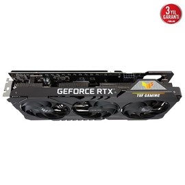 Asus TUF Gaming GeForce RTX 3060 Ti V2 OC TUF-RTX3060TI-O8G-V2-GAMING 8GB GDDR6 256Bit DX12 Gaming Ekran Kartı