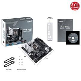 ASUS PRIME Z690M-PLUS D4 5333MHz(OC) DDR4 Soket 1700 M.2 HDMI DP mATX Anakart