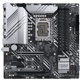 ASUS PRIME Z690M-PLUS D4 5333MHz(OC) DDR4 Soket 1700 M.2 HDMI DP mATX Anakart