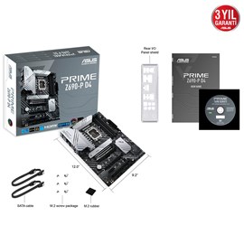 ASUS PRIME Z690-P D4 5333MHz(OC) DDR4 Soket 1700 M.2 HDMI DP ATX Anakart