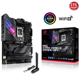 ASUS ROG STRIX Z690-E GAMING WIFI 6400MHz(OC) DDR5 Soket 1700 M.2 HDMI ATX Anakart