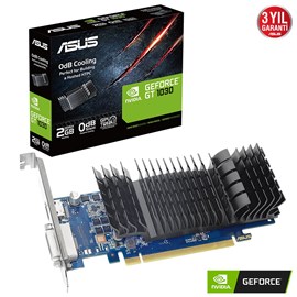 Asus Geforce GT1030-SL-2GD4-BRK 2GB GDDR4 64bit 1417 Mhz OC 1xDVI 1xHDMI Ekran Kartı