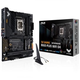 Asus TUF Gaming B660-Plus WIFI D4 Intel B660 Soket 1700 DDR4 5333(OC)MHz ATX Anakart