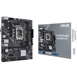 Asus Prime H610M-K D4 Intel H610 Soket 1700 DDR4 3200(OC)MHz mATX Anakart