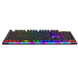 GameBooster G906B Spectrum Rainbow Aydınlatmalı Bileklikli Mekanik Oyun Klavyesi