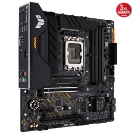 ASUS TUF GAMING B660M-PLUS D4 5333MHz(OC) DDR4 Soket 1700 M.2 HDMI DP mATX Anakart