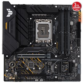 ASUS TUF GAMING B660M-PLUS D4 5333MHz(OC) DDR4 Soket 1700 M.2 HDMI DP mATX Anakart