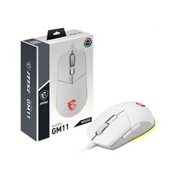 MSI Clutch GM11 White Optik Oyuncu Mouse Beyaz