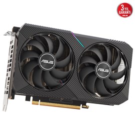 Asus Dual Radeon RX 6500 XT OC DUAL-RX6500XT-O4G 4GB GDDR6 64Bit Ekran Kartı