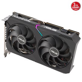 Asus Dual Radeon RX 6500 XT OC DUAL-RX6500XT-O4G 4GB GDDR6 64Bit Ekran Kartı