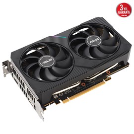 Asus Dual Radeon RX 6500 XT OC DUAL-RX6500XT-O4G 4GB GDDR6 64Bit Ekran Kartı