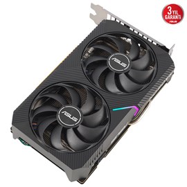 Asus Dual Radeon RX 6500 XT OC DUAL-RX6500XT-O4G 4GB GDDR6 64Bit Ekran Kartı