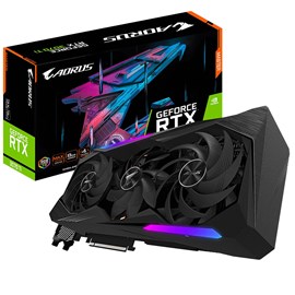 Gigabyte Aorus GeForce RTX 3070 Ti Master 8G LHR GV-N307TAORUS M-8GD 8GB GDDR6X 256Bit Ekran Kartı 