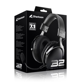 Sharkoon B2 Stereo 7.1 Surround Gaming Kulaklık